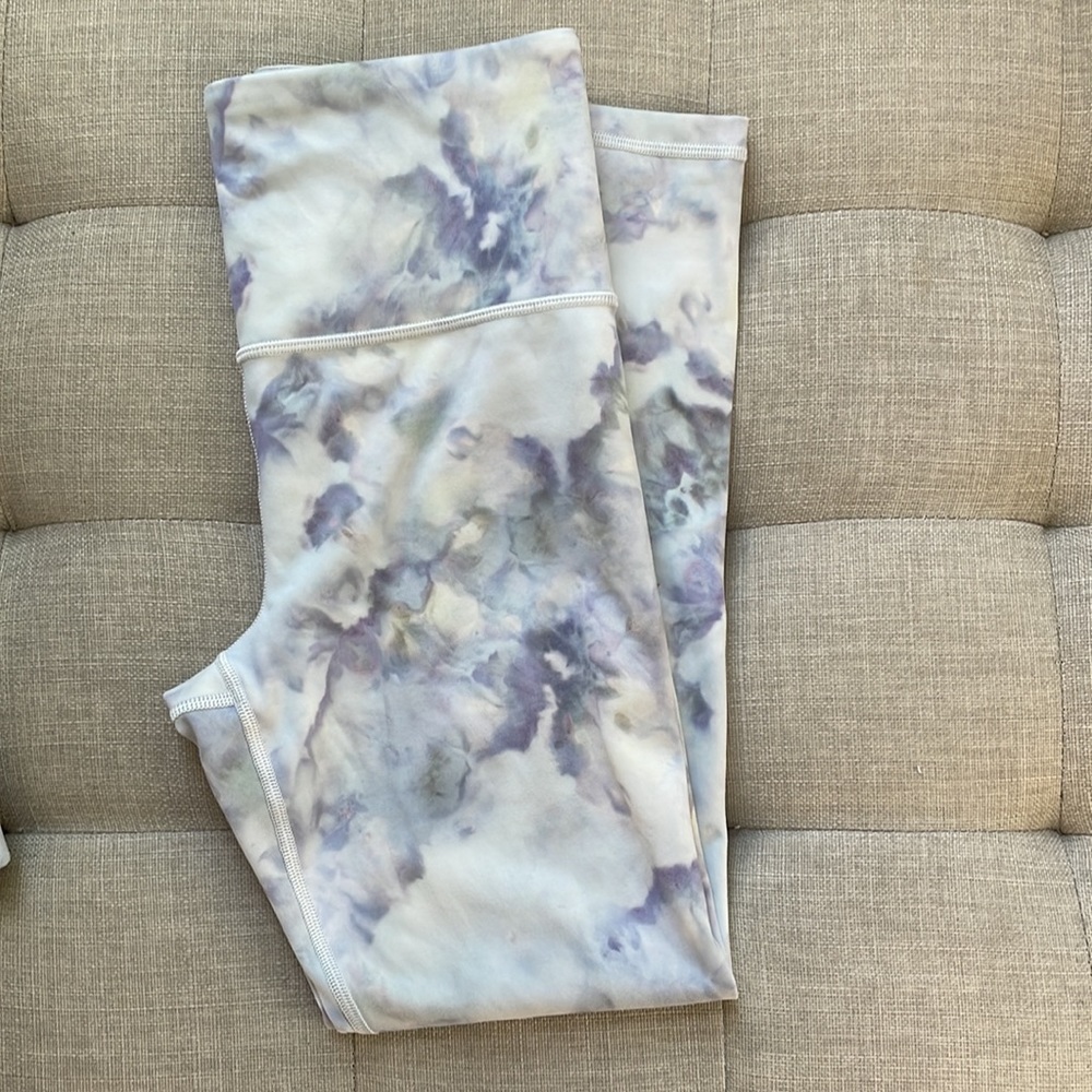 Athleta Elation Snow Dye 7/8 Tight